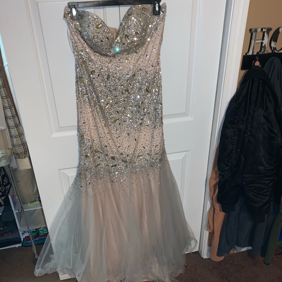 Sequin Prom Dress - Picture 2 of 8